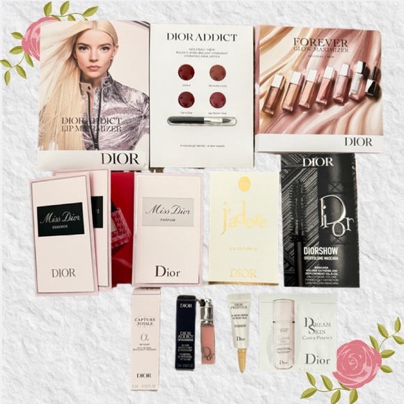 Dior Other - DIOR Bundle of New Assorted Beauty Product Samples
